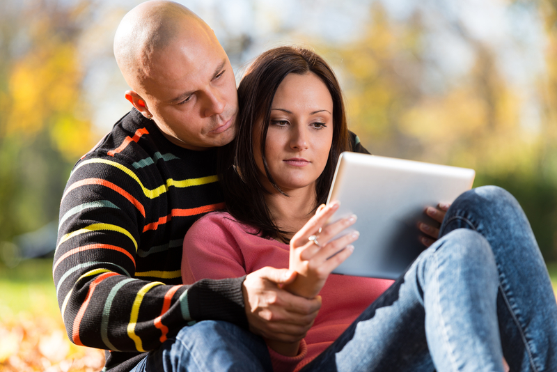 Parents viewing Porchlight Autism Learning Modules