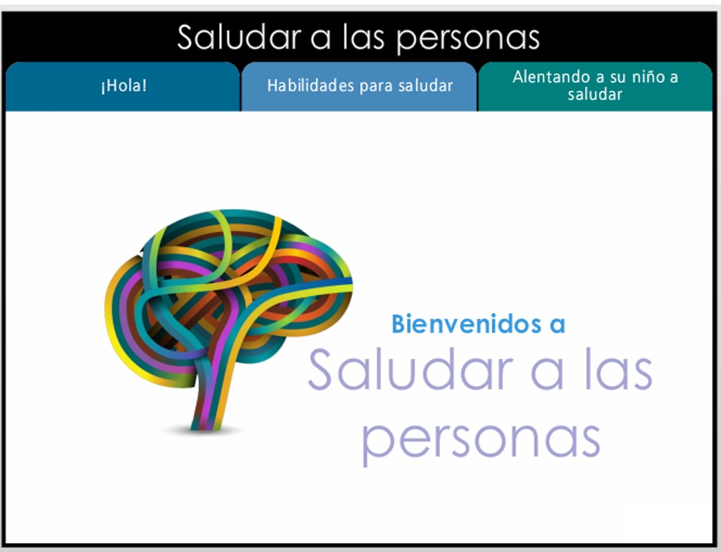 Saludar a las Personas